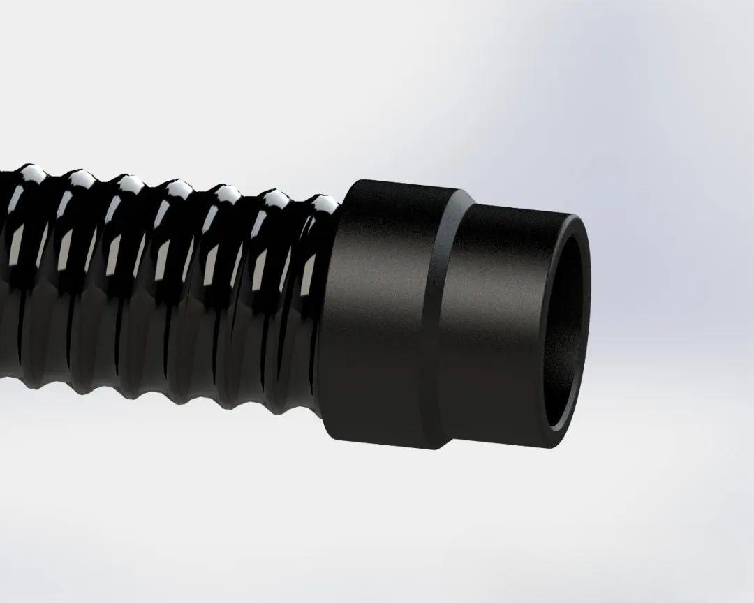 KS0152 （ID36.5 short straight connector, hose ID38）