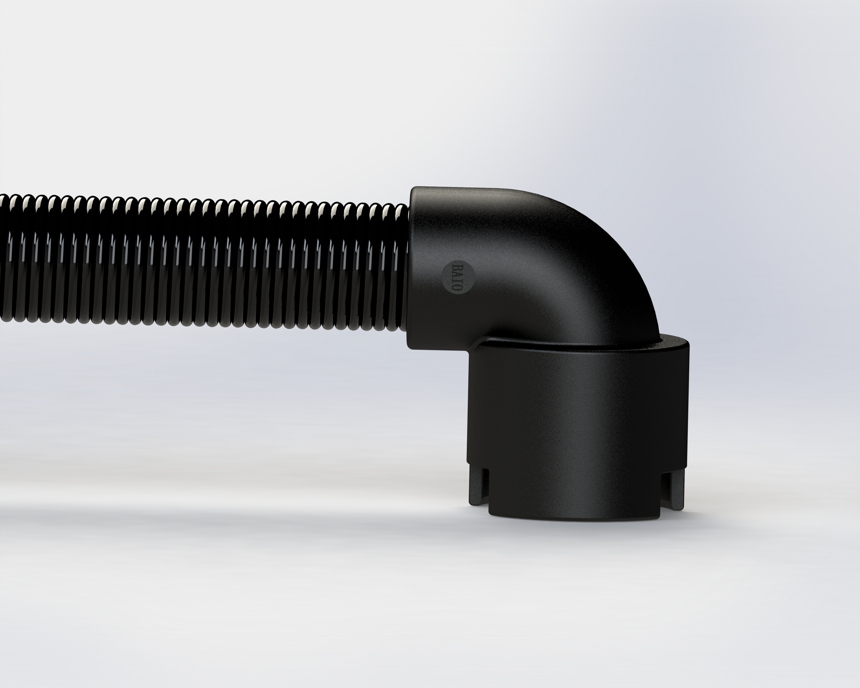 KS0188（90 ° elbow, hose ID25）