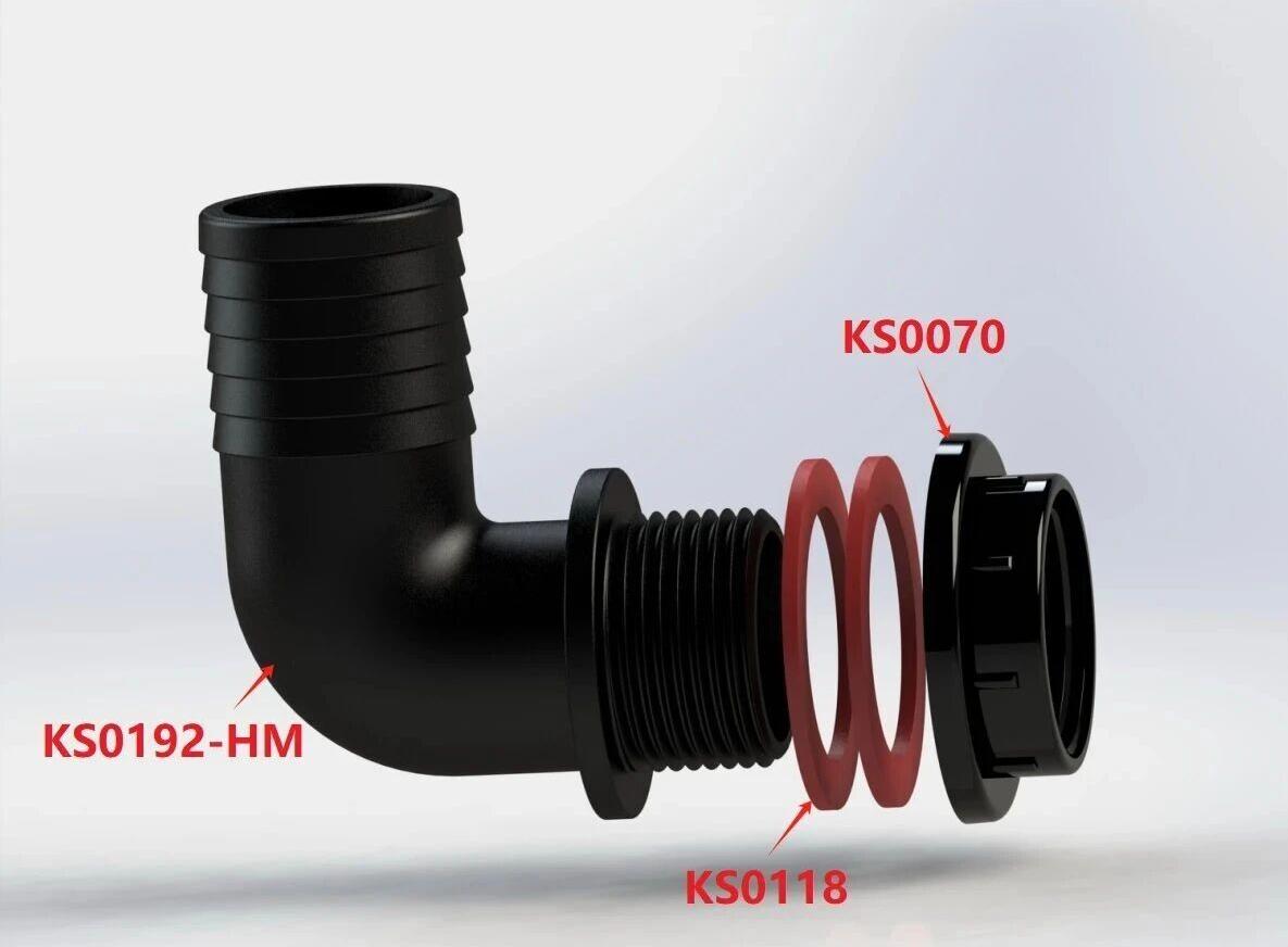 KS0192-HM（Vacuum cleaner drain hose - adapter elbow）